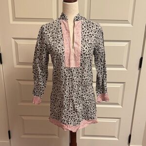 Cream Tunic / beach cover up